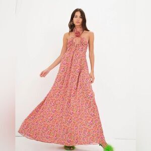 NWT For Love & Lemons Suzette Floral Maxi Dress XL